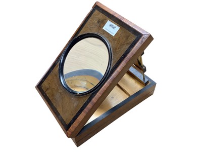 Lot 2666 - Victorian walnut stereoscopic viewer