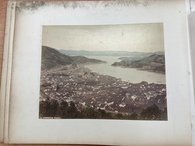 Lot 1525 - Selection of Japanese coloured photographs