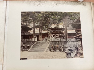 Lot 1525 - Selection of Japanese coloured photographs