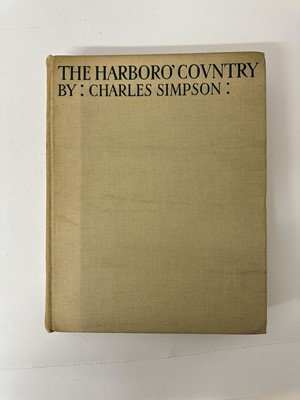 Lot 39 - One volume, The Harboro' Country by Charles Simpson, published 1927, cloth bound