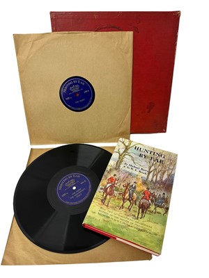 Lot 62 - Hunting By Ear, The Sound-book of Fox-hunting by Michael F. Berry & D. W. E. Brock, with two 10" gramophone records, in original box