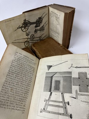 Lot 64 - Arthur Young, The Farmers Tour through the East of England, in four volumes. W Strahan; W Nicoll, 1771, first edition, full calf binding, 21 x 13cm