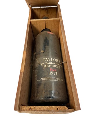 Lot 372 - One magnum, Taylor's LBV 1971, bottled 1976, owc