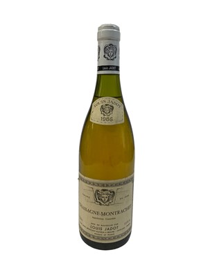 Lot 315 - Nine bottles, Louis Jadot Chassagne-Montrachet 1986