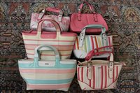 Lot 3097 - Fiorelli summer selection of cream and pink,...