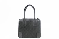 Lot 3099 - Gucci Signature canvas handbag , black square...