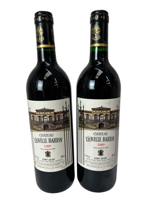 Lot 322 - Two bottles, Chateau Leoville Barton 1989 Saint-Julien