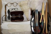 Lot 3104 - Vintage accessories - including parasols,...