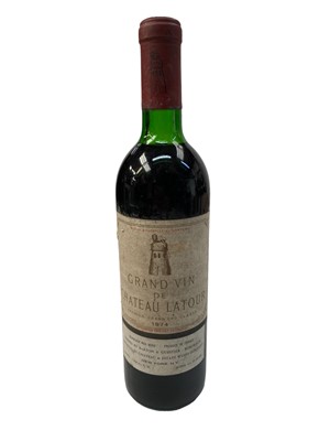 Lot 368 - One bottle, Grand Vin De Chateau Latour 1974