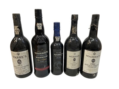 Lot 303 - Five bottles, Warre's Port 1979, 1984, 1985 and two others