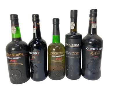 Lot 307 - Ten bottles, Cockburn's port, various