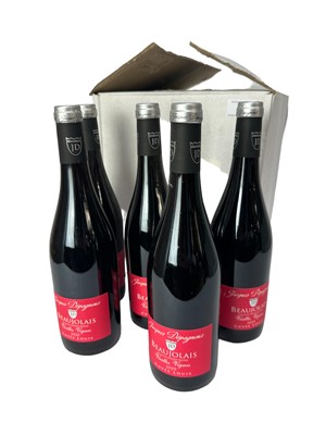 Lot 344 - Nine bottles, Jacques Depagneux Beaujolais Vieilles Vignes 2020, in original card box