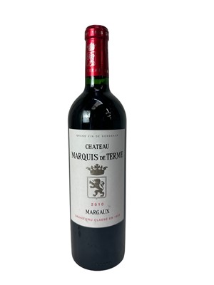 Lot 347 - One bottle, Chateau Marquis de Terme Margaux 2010