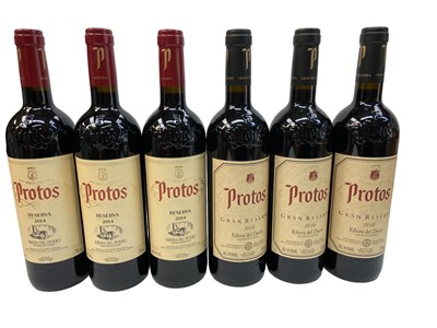 Lot 349 - Six bottles, Protos Gran Reserva and Reserva 2014, Ribera Del Duero