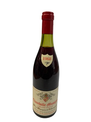 Lot 392 - Fourteen bottles, Chambolle-Musigny 1968, in orignal card box