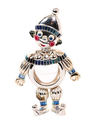 Lot 299 - Chopard silver novelty perfume/scent bottle in the form of a clown