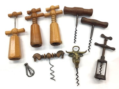 Lot 356 - Collection of corkscrews