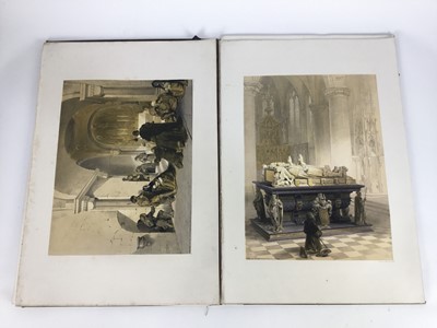 Lot 34 - Louis Haghe (1806-1885) 6 original lithographs, 38cm x 28cm (6)