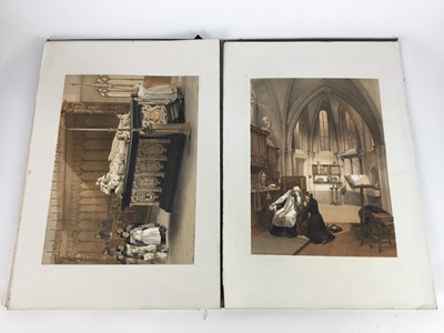Lot 34 - Louis Haghe (1806-1885) 6 original lithographs, 38cm x 28cm (6)