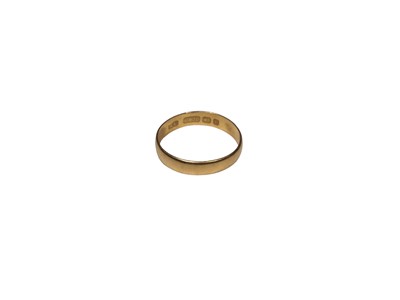 Lot 152 - Victorian 22ct gold ring (Birmingham 1898)