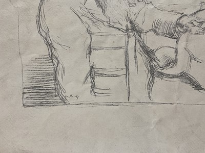 Lot 35 - Francis Seymour Haden (1818-1910) drypoint etching - Spain, another print by William Rothenstein