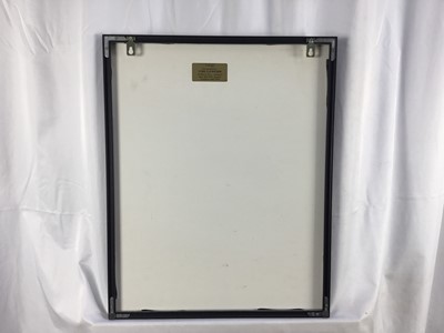 Lot 792 - Limited edition print of Horned Owls, a Cyril Laubscher Barn Owl and a framed watercolour of a Tiger’s Head