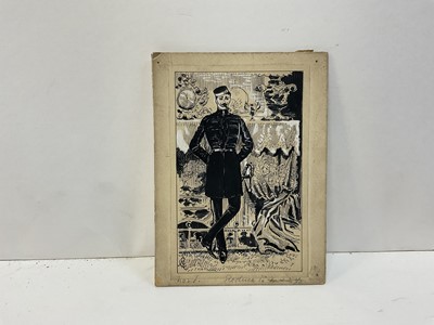 Lot 75 - English School, late 19th century watercolour - Egyptian Patriots Defending Alexandria During The Bombardment By The British Mediterranean Fleet In 1882, illustration published in Famous Men And Gr...