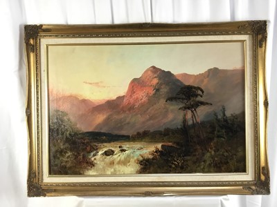 Lot 69 - F E Jamieson (1895-1950) oil on canvas - Aberglaslyn, N. Wales, signed, 50cm x 75cm, in gilt frame