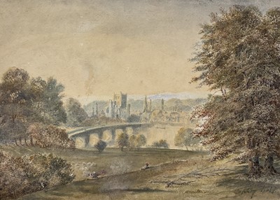 Lot 114 - Copley Fielding (1787-1855) watercolour - Kelso