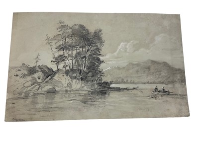 Lot 42 - Good group of 19th century works on paper. (12)