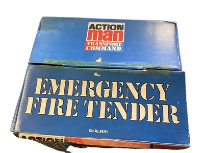 Lot 106 - Palitoy Action Man Transport Command Emergency Tender, with stickers & instruction sheet, boxed with original internal packaging No.34741 (1)