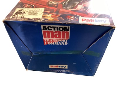 Lot 106 - Palitoy Action Man Transport Command Emergency Tender, with stickers & instruction sheet, boxed with original internal packaging No.34741 (1)