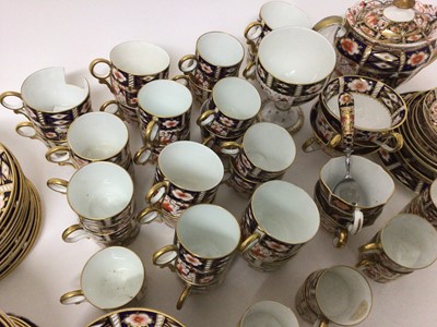 Lot 38 - Large collection of Royal Crown Derby Imari pattern tea wares