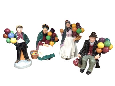 Lot 335 - Four Royal Doulton balloon figures