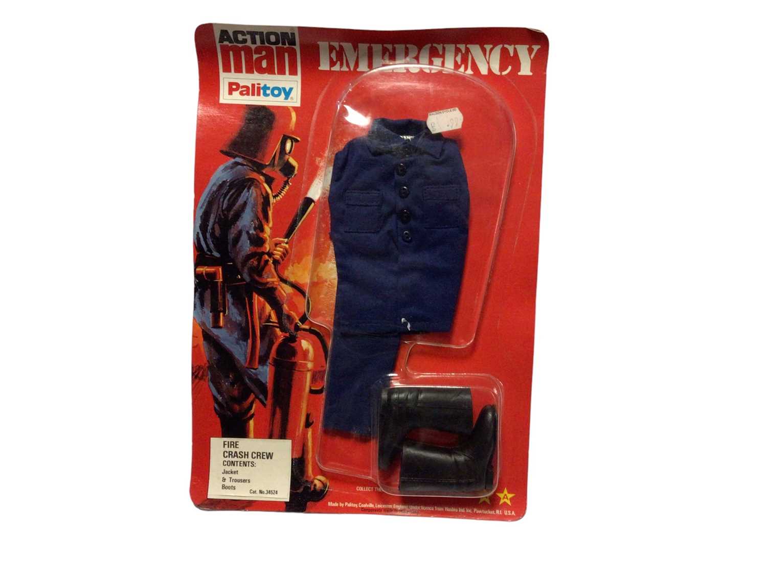 Lot 42 - Palitoy Action Man Emergency Fire Crash Crew Equipment