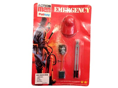 Lot 42 - Palitoy Action Man Emergency Fire Crash Crew Equipment