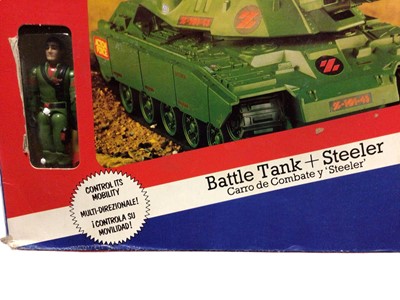 Lot 87 - Palitoy Action Man Action Force Battle Tank & Steeler, box in poor conditon (1)