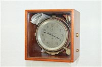 Lot 3752 - 1970s / 1980s Mercer Marine Chronometer with...