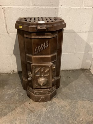 Lot 1366 - Art Deco French stove