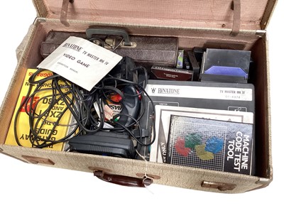 Lot 2411 - 1970s Dragon 32 Family computer in original box together with a suitcase of accessories to include Sinclair ZX81etc
