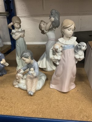 Lot 29 - Group of Lladro figurines