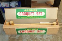 Lot 3765 - Jaques Croquet Set, in original case