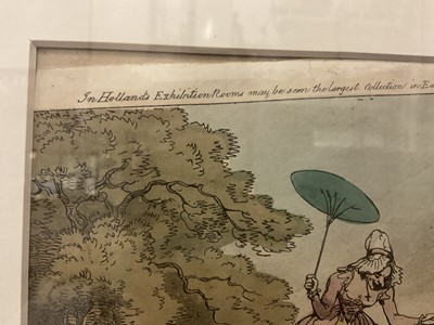 Lot 99 - Thomas Rowlandson, etching - Frog hunting