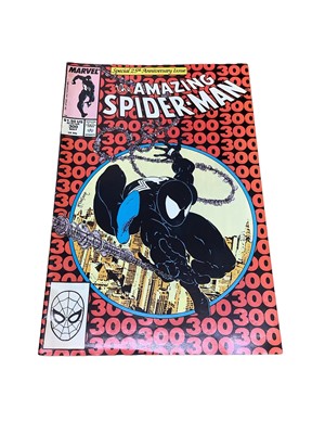 Lot 2 - Marvel Comics The Amazing Spider-Man #300 (1988) (American Price Variant) Origin and first full appearance of Venom + Spider-Man wears the black alien symbiote costume for the last time + The Thing...