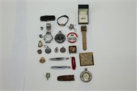 Lot 3772 - Selection of pocket Watcheses, wristWatches,...