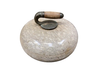 Lot 148 - Antique curling stone