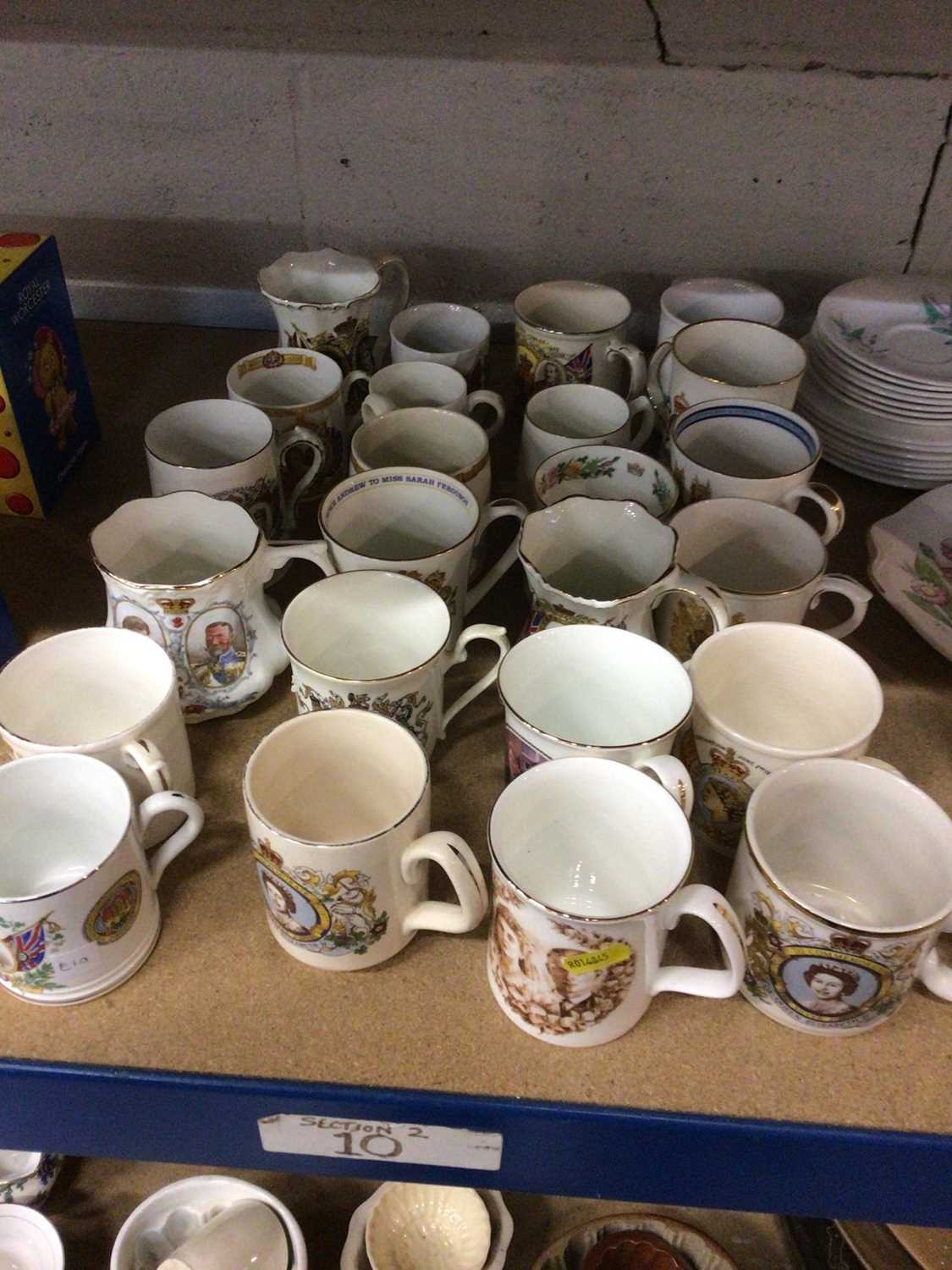 Lot 198 - Collection Royal commemorative china