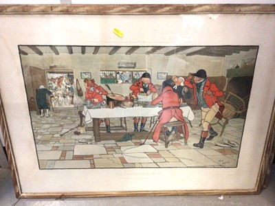 Lot 387 - Pair of Cecil Aldin The Fallowfield Hunt prints