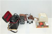 Lot 3783 - Quantity of Cameraseras and photographic...