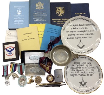 Lot 372 - Collection of Masonic related items